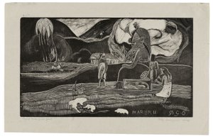 Maruru, Ofiary wdzięczności, od Noa Noa, 1894 autorstwa Paul Gauguin