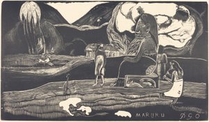 Maruru Dziękuję, 18941895. autorstwa Paul Gauguin