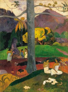 Mata Mua w dawnych czasach, 1892 autorstwa Paul Gauguin