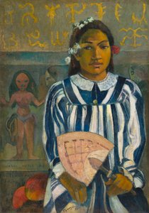 Merahi metua no Tehamana (Tehamana ma wielu rodziców lub Przodkowie Tehamany) autorstwa Paul Gauguin