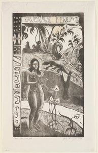 Nave Nave Fenua, z serii „Noa Noa” autorstwa Paul Gauguin