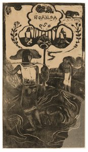 Noa Noa (Pachnący), z Noa Noa Suite autorstwa Paul Gauguin