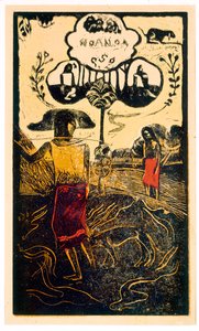 Noa Noa (drzeworyt) autorstwa Paul Gauguin