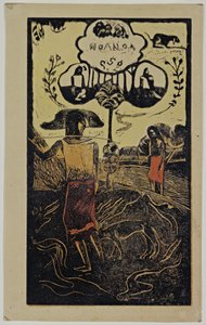 Zapach Noa Noa z serii Noa Noa, 1893-1894 autorstwa Paul Gauguin