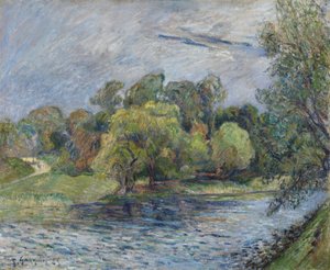 Oestervold Park, Kööpenhaminapolis autorstwa Paul Gauguin