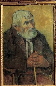 Starzec z kijem – Paul Gauguin (1848-1903) 1890 autorstwa Paul Gauguin