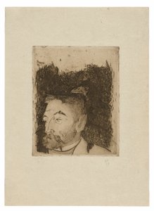 Portret Stéphane Mallarmé autorstwa Paul Gauguin