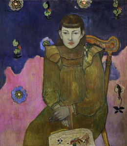 Portret Vaite Jeanne Goupil, 1896 autorstwa Paul Gauguin