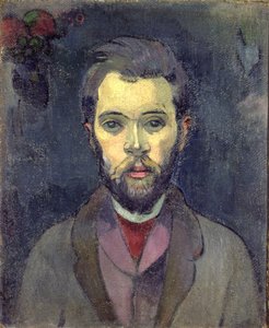Portret Williama Molarda (1862-1936), szwedzkiego kompozytora, ok.1893-94 autorstwa Paul Gauguin