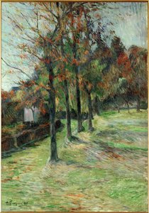 Route de Rouen II (olej na płótnie) autorstwa Paul Gauguin