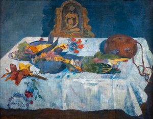 Martwa natura z papugami autorstwa Paul Gauguin