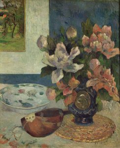 Martwa natura z mandoliną autorstwa Paul Gauguin
