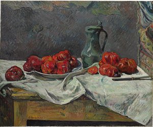 Martwa natura z pomidorami, 1883 autorstwa Paul Gauguin
