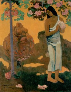 Tahitański:  Te avae no Maria Miesiąc Maryi autorstwa Paul Gauguin