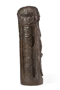 Tahitański Totem do Chrystusa na krzyżu, po 1894 r. autorstwa Paul Gauguin