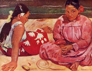 Tahitańskie kobiety, 1936 autorstwa Paul Gauguin