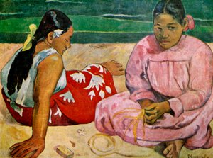 Tahitańskie kobiety na plaży, 1891 1939. autorstwa Paul Gauguin