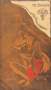 Te Faruru Kochają się tutaj, 18941895. autorstwa Paul Gauguin