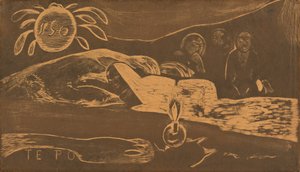 Te Po Długa noc, 18941895. autorstwa Paul Gauguin