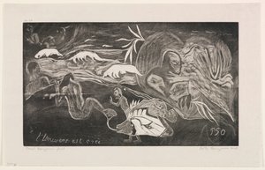 Stworzenie Wszechświata z serii „Noa Noa” autorstwa Paul Gauguin