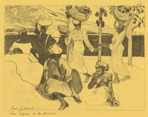 Koniki polne i mrówki: pamiątka z Martyniki, z Suity Volpini: Dessins l..., 1889. autorstwa Paul Gauguin