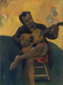 Gitarzysta, 1894 autorstwa Paul Gauguin