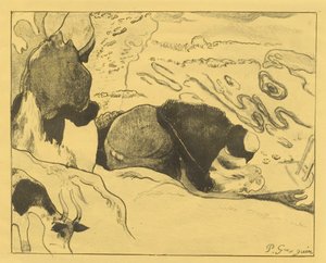 Praczki autorstwa Paul Gauguin