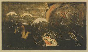 Wszechświat został stworzony autorstwa Paul Gauguin