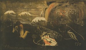 Stworzono Wszechświat Stworzono Wszechświat, c. 1894. autorstwa Paul Gauguin