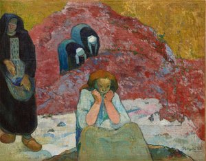 Żniwa wina, nędza ludzka, 1888. autorstwa Paul Gauguin