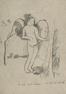 Skrzydła są ciężkie, 1936 autorstwa Paul Gauguin