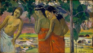 Trzy Tahiti, 1896 autorstwa Paul Gauguin