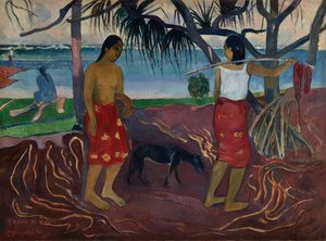 Pod Pandan autorstwa Paul Gauguin