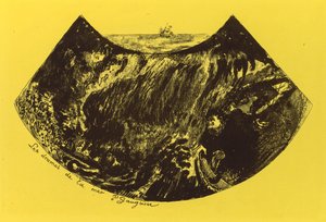 Suita Volpini: Dramaty morza Les Drames de la Mer, 1889. autorstwa Paul Gauguin