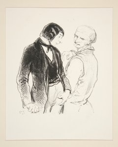 (WZMOCNIENIE OJCOWE). autorstwa Paul Gavarni