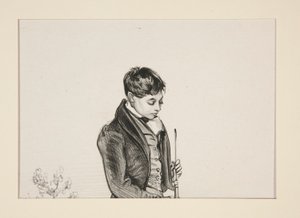 Alfred Feydeau autorstwa Paul Gavarni