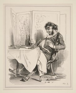 uderzenie autorstwa Paul Gavarni