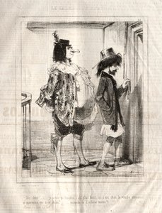 Karnawał, 1841-1843. autorstwa Paul Gavarni