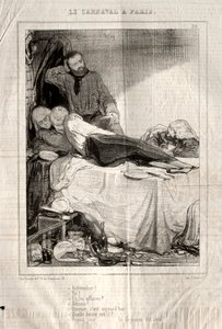 Karnawał, 1841-1843. autorstwa Paul Gavarni