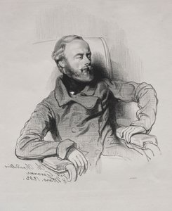 Ch. Żyrandol, 1842. autorstwa Paul Gavarni