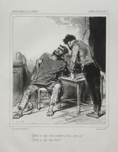 Droga Tulon. autorstwa Paul Gavarni