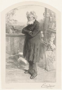 Fryderyk Sauvage autorstwa Paul Gavarni