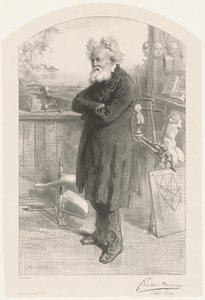Frédéric Sauvage autorstwa Paul Gavarni