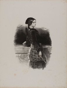Gulnare (Pani Waldor) autorstwa Paul Gavarni