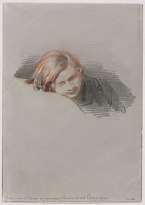 Kierownik Studium Młodych Mężczyzn dla LOiseau de passage, 1853. autorstwa Paul Gavarni