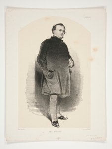 Henry Monnier autorstwa Paul Gavarni