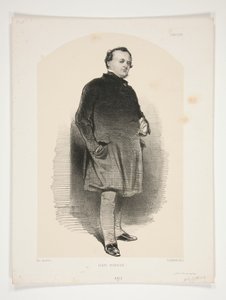 Henri Monnier autorstwa Paul Gavarni