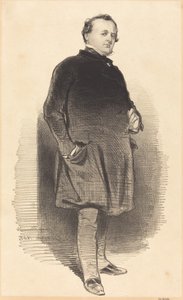 Henry Monnier autorstwa Paul Gavarni