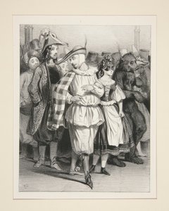 PIŁKA MUSZARDOWA. autorstwa Paul Gavarni