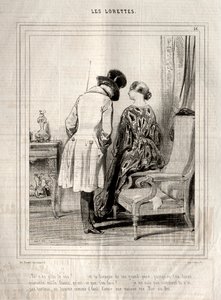 Lorette, 1842. autorstwa Paul Gavarni